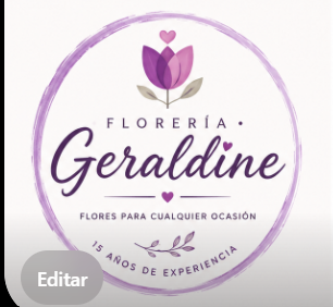 Logo de Florería Geraldine