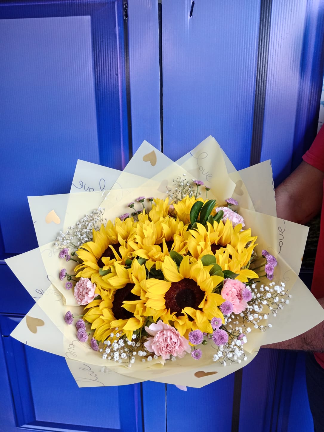 Ramo de girasoles
